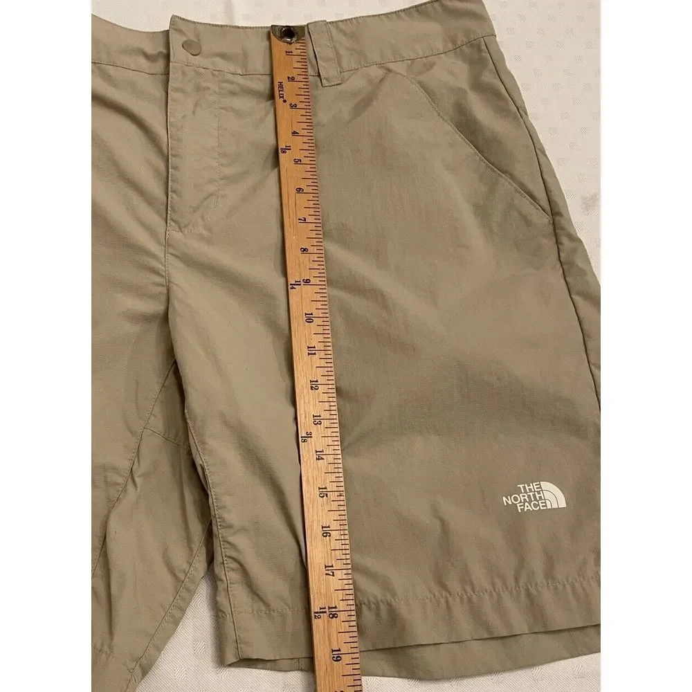 The North‎ Face Cargo Shorts Mens 40 Khaki Ripstop Lightweight Hiking 100% Nylon
